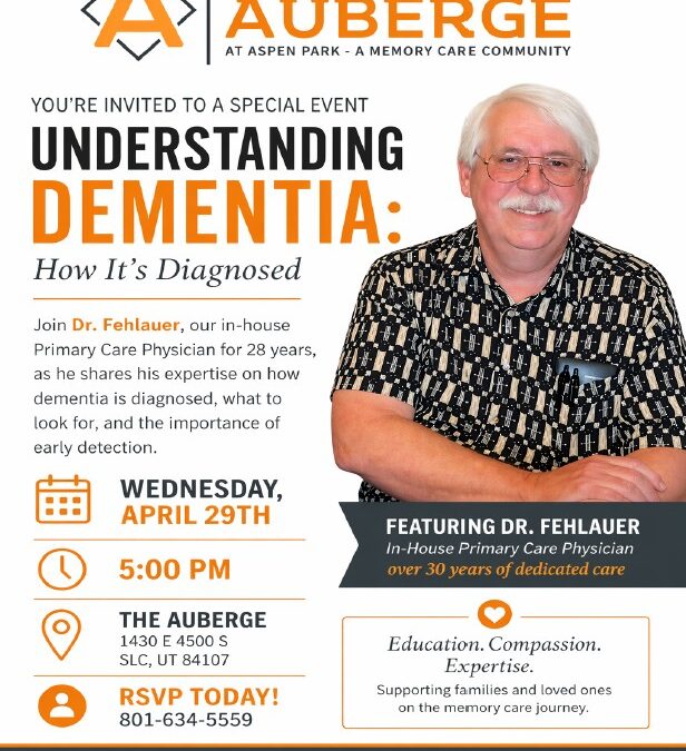 Dr. Fehlauer’s Expert Opinion about Diagnosing Dementia